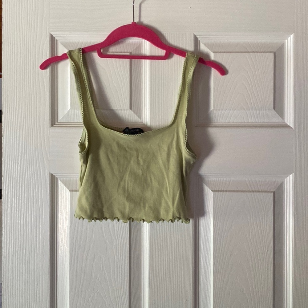 Cropped tank top